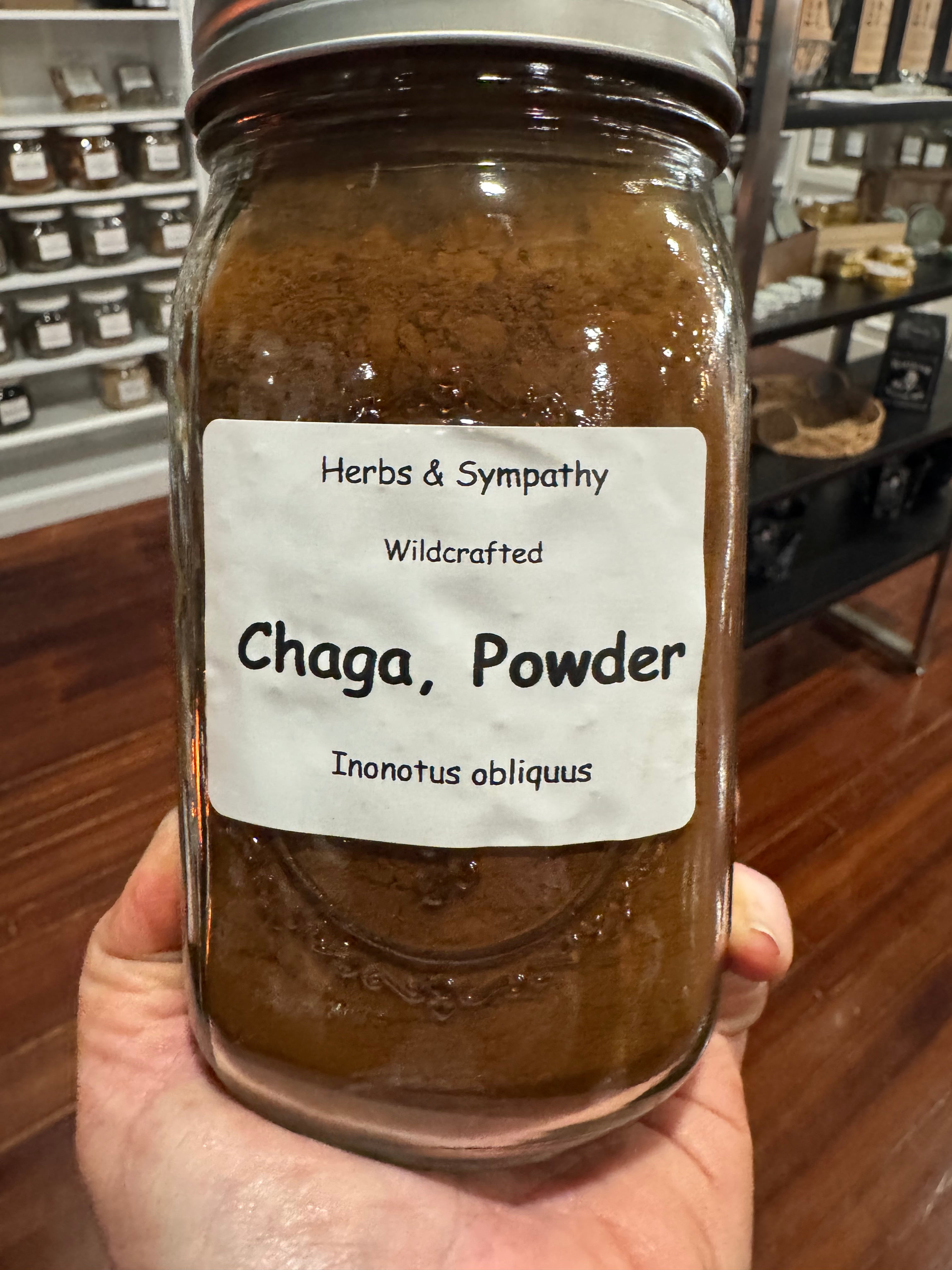 Chaga Mushroom Powder, Wildcrafted image 0
