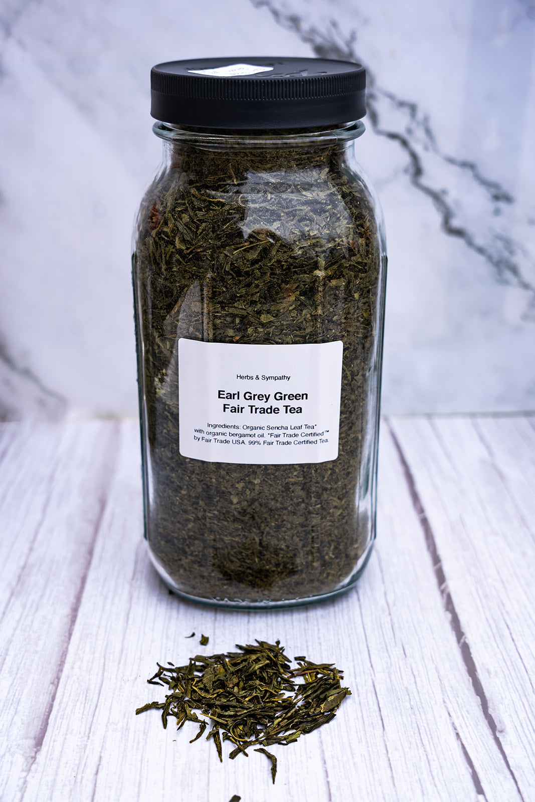 Earl Grey Green Tea Organic, Fair Trade image 0