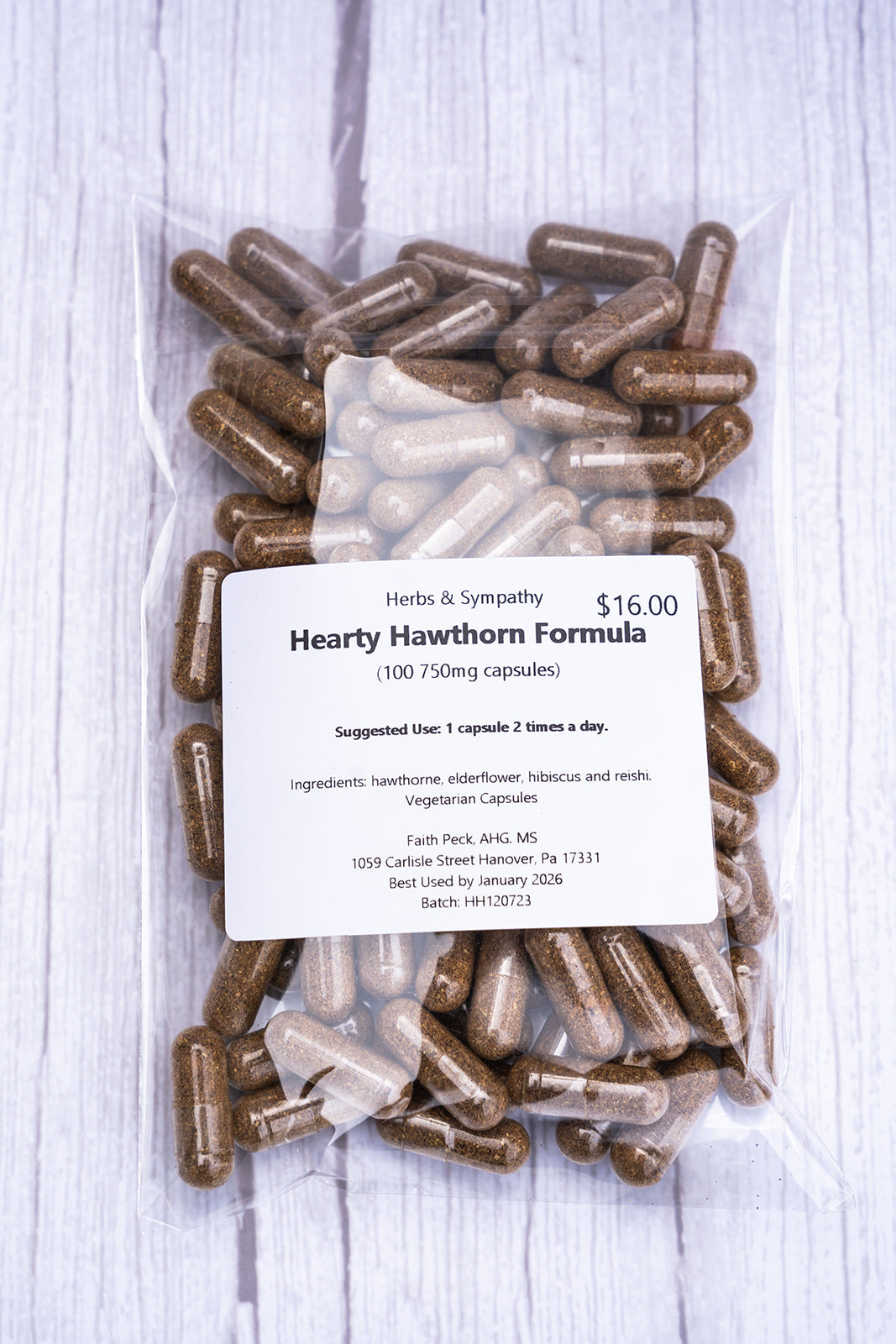 Hearty Hawthorne Capsules image 0