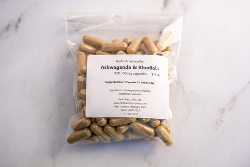 Ashwaganda & Rhodiola Herbal Capsules image 0