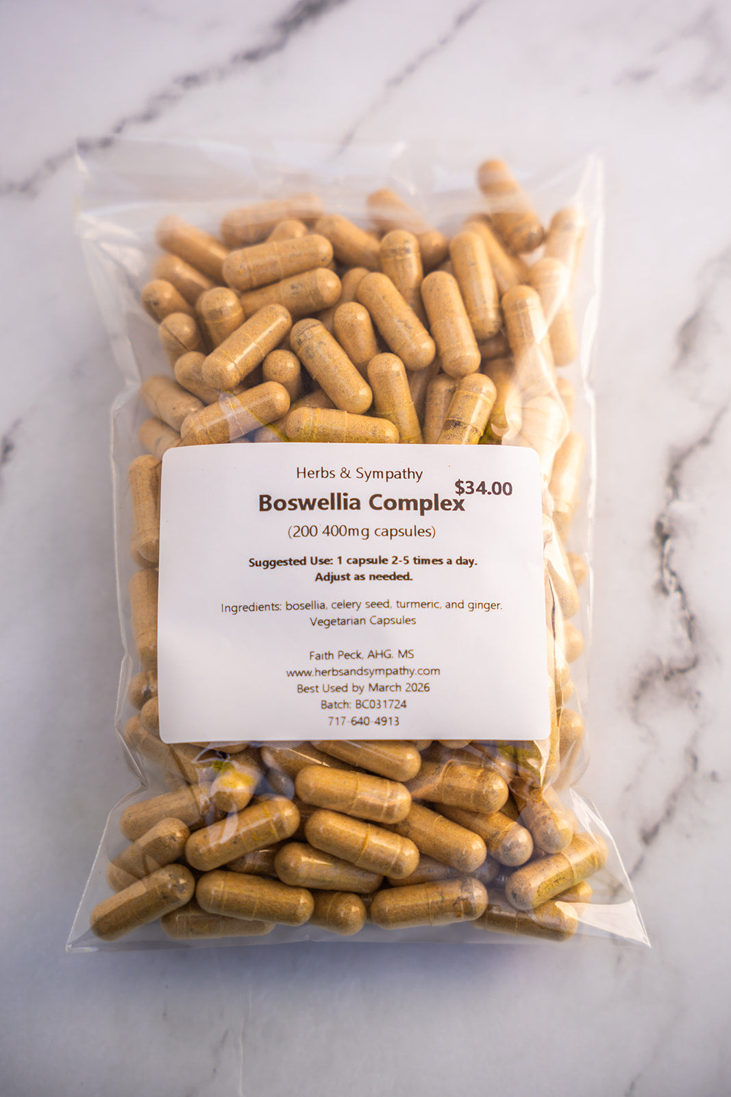 Boswellia Herbal Capsules image 0