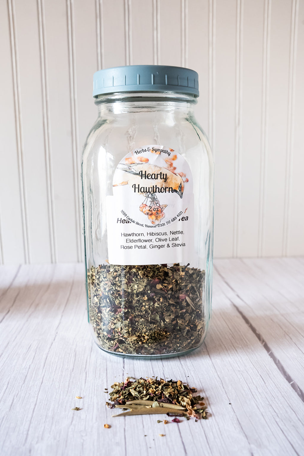 Hearty Hawthorne tea, organic image 0