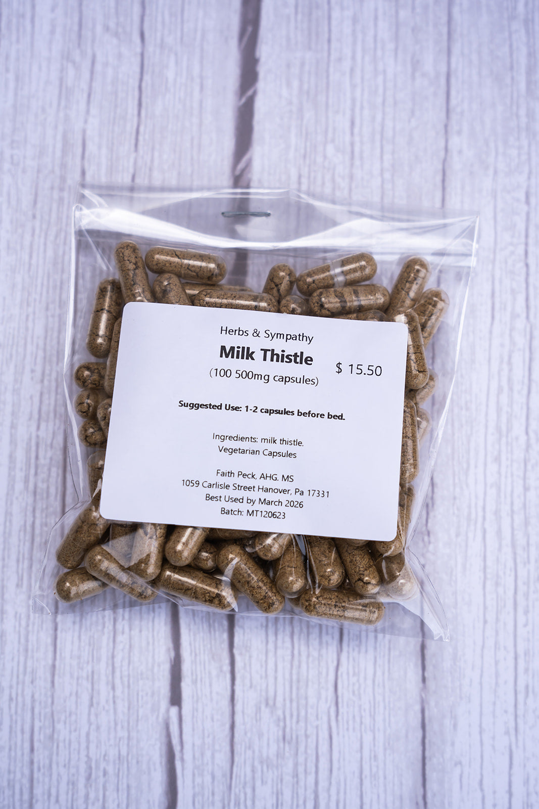 Milk Thistle Capsules image 0