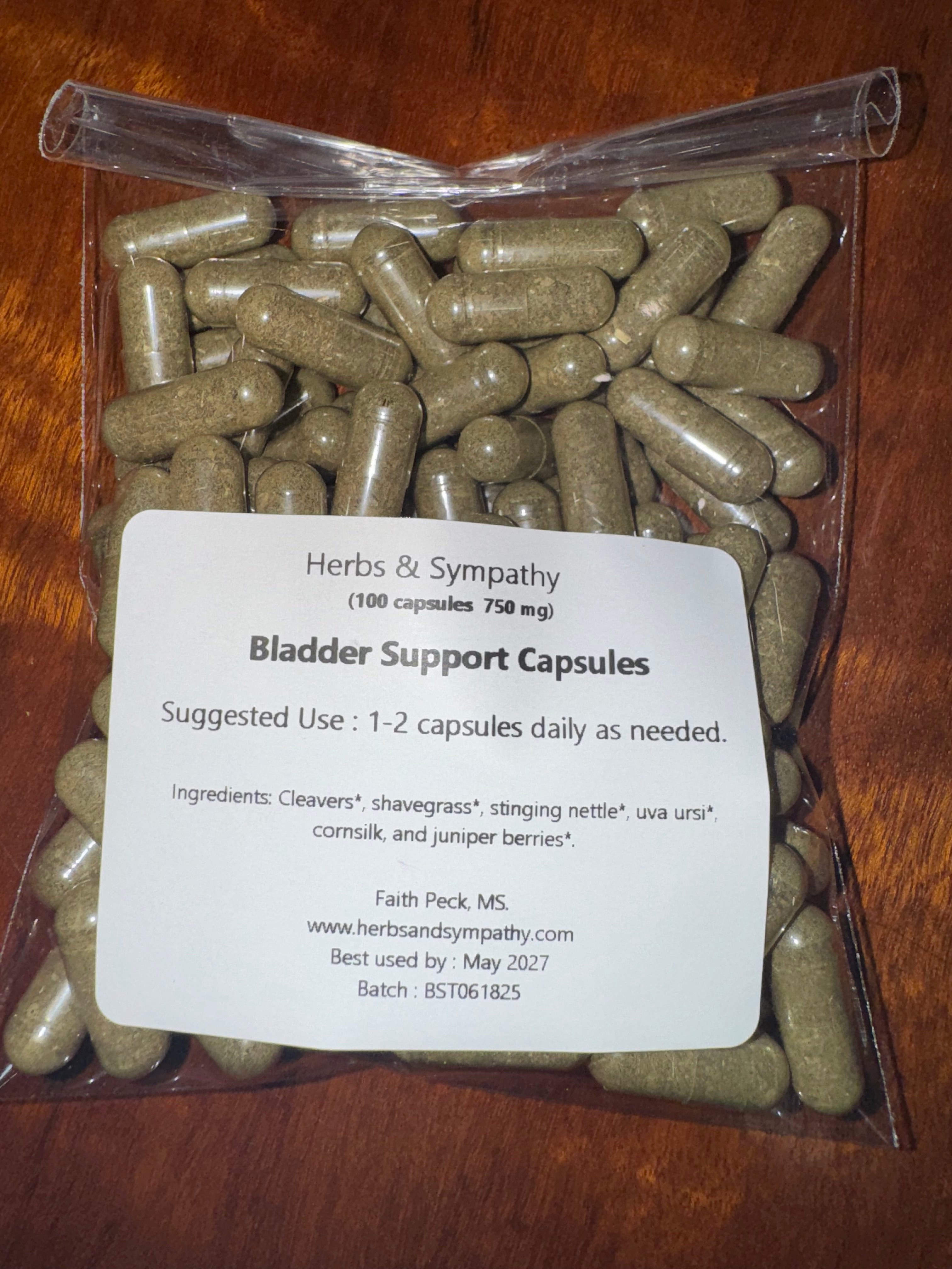 Bladder Support Capsules image 0