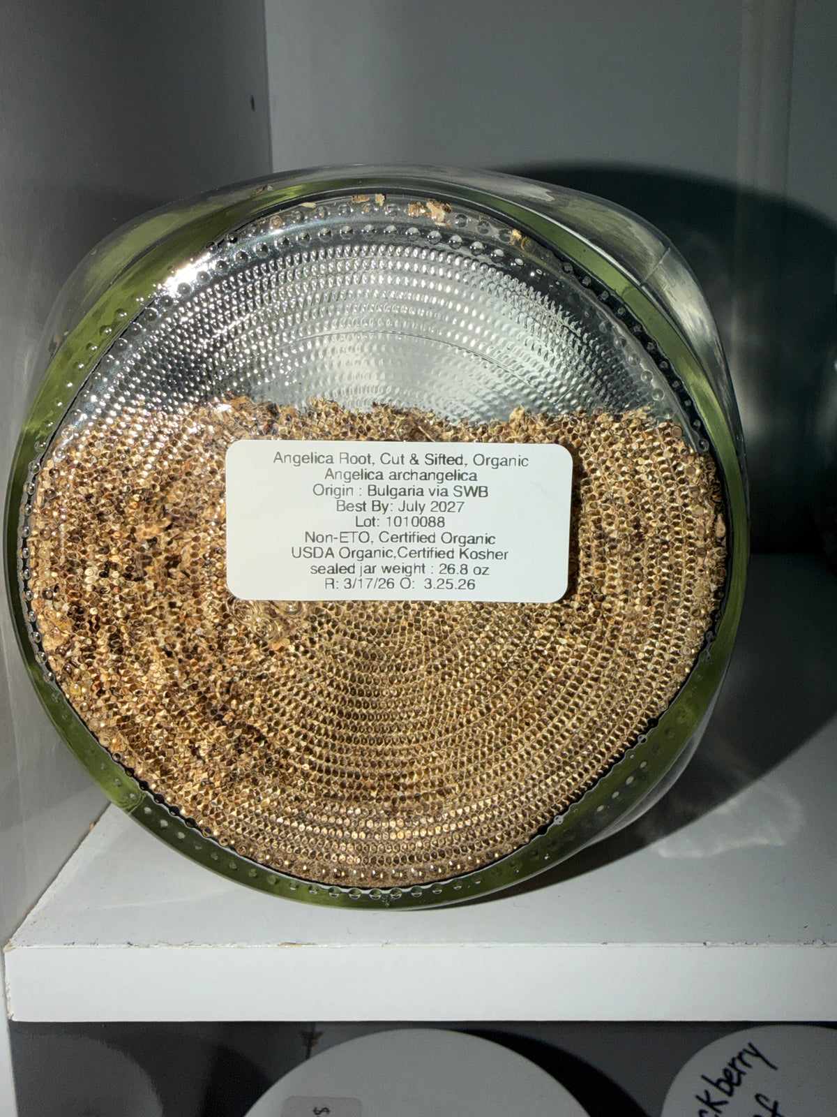 Angelica Root, organic