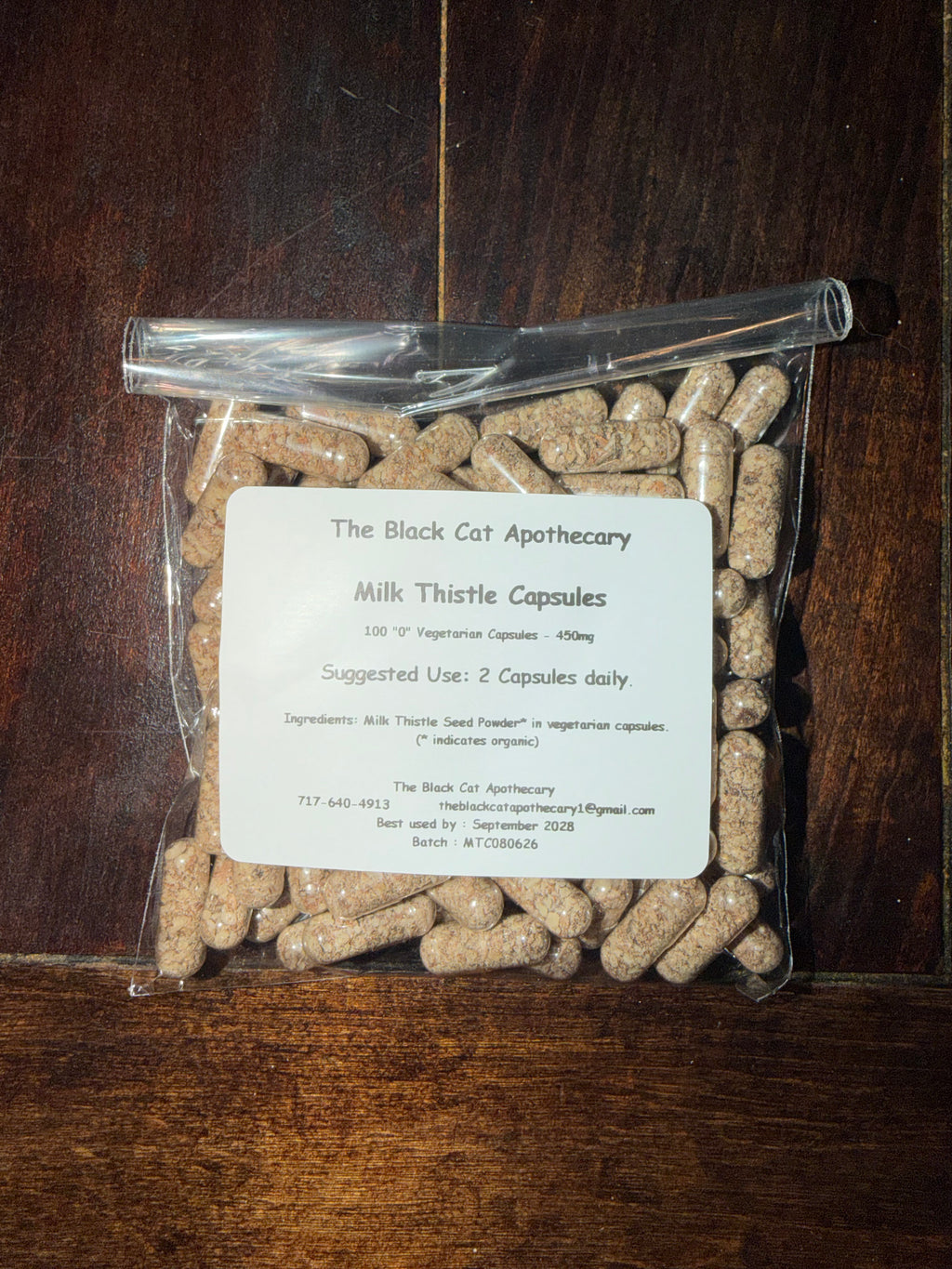 Milk Thistle Capsules