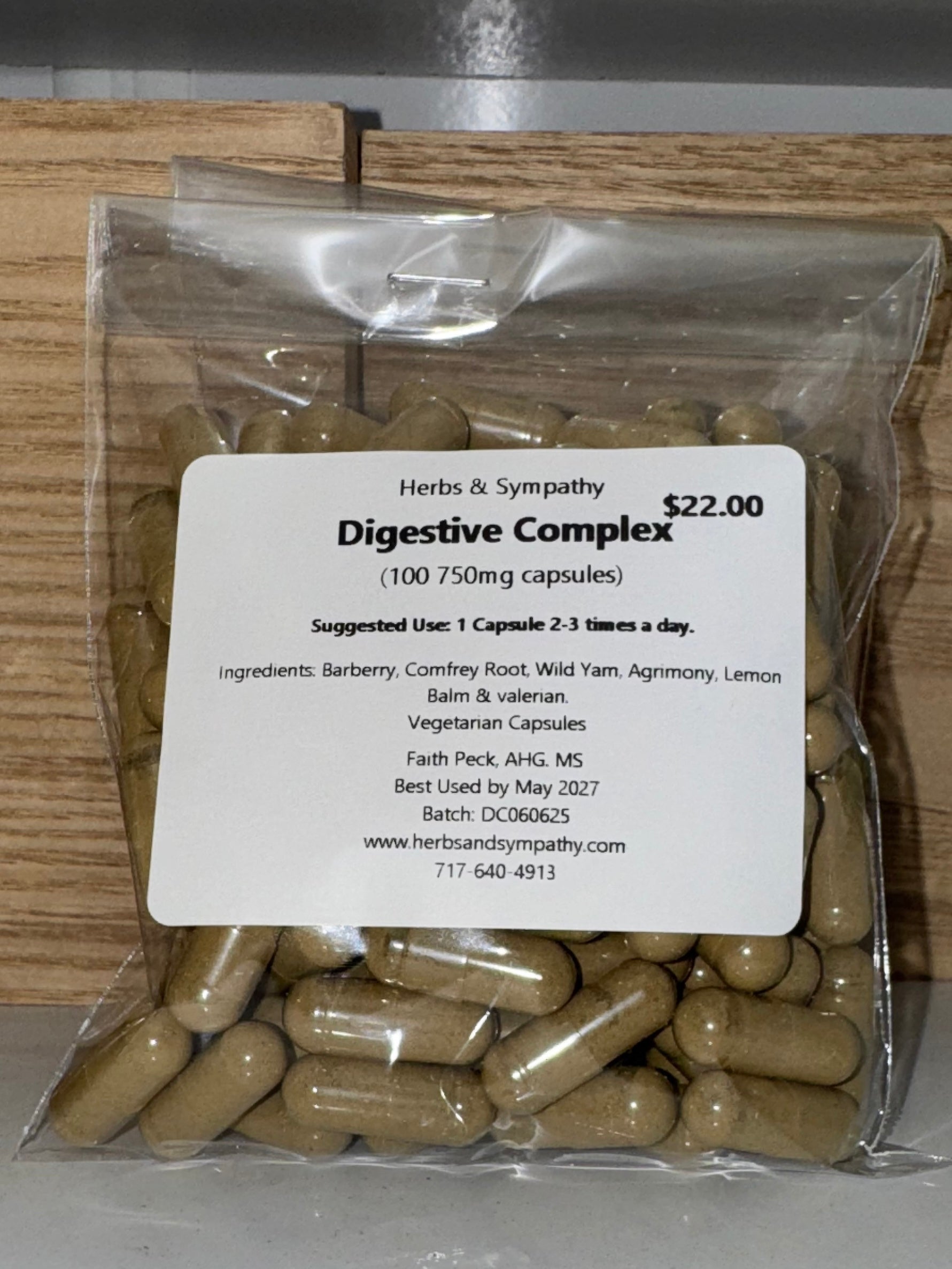 Digestive Complex Capsules image 0