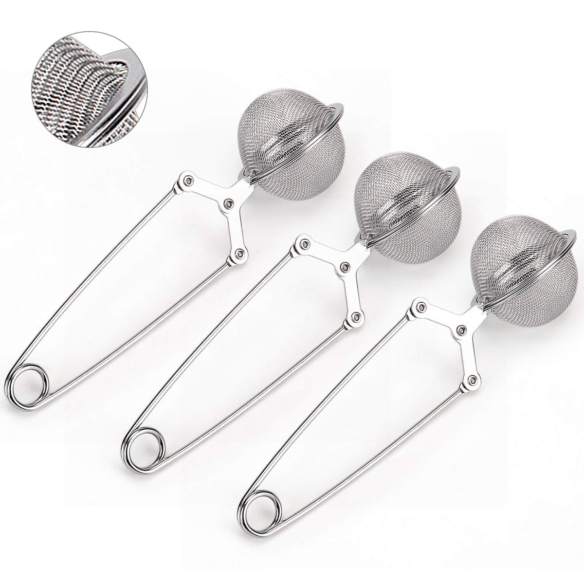 Snap Tea Balls (Mesh Tea Infusers) image 0