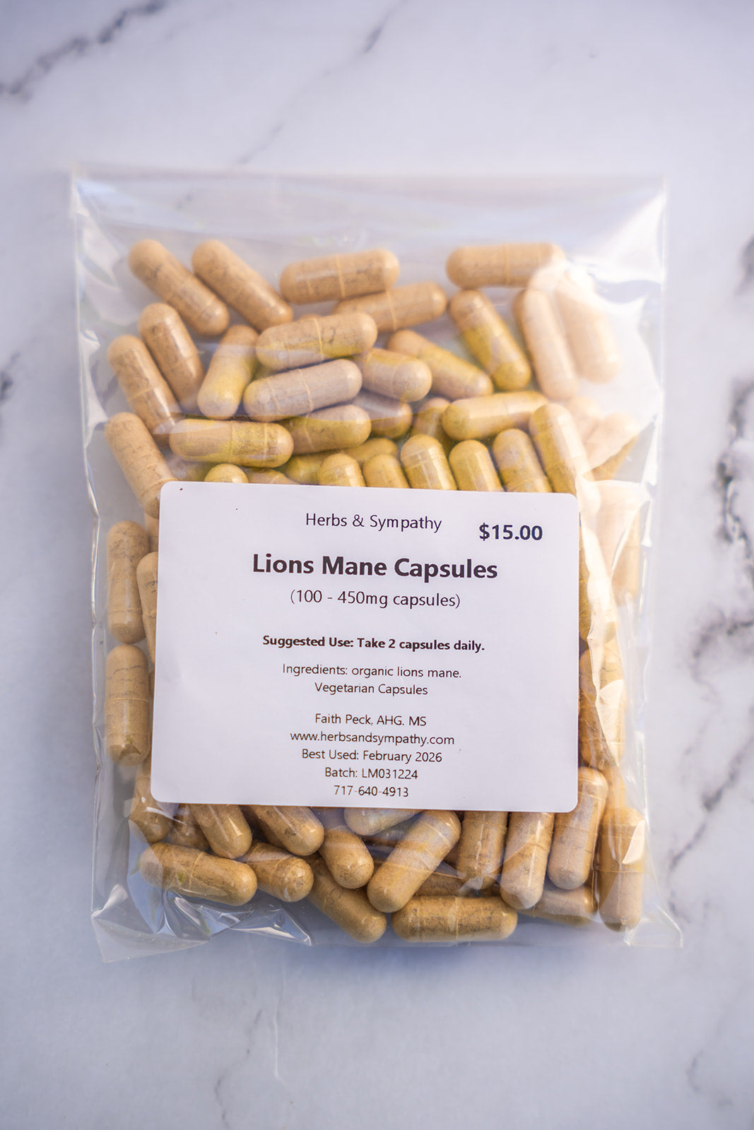 Lions Mane Capsules image 0