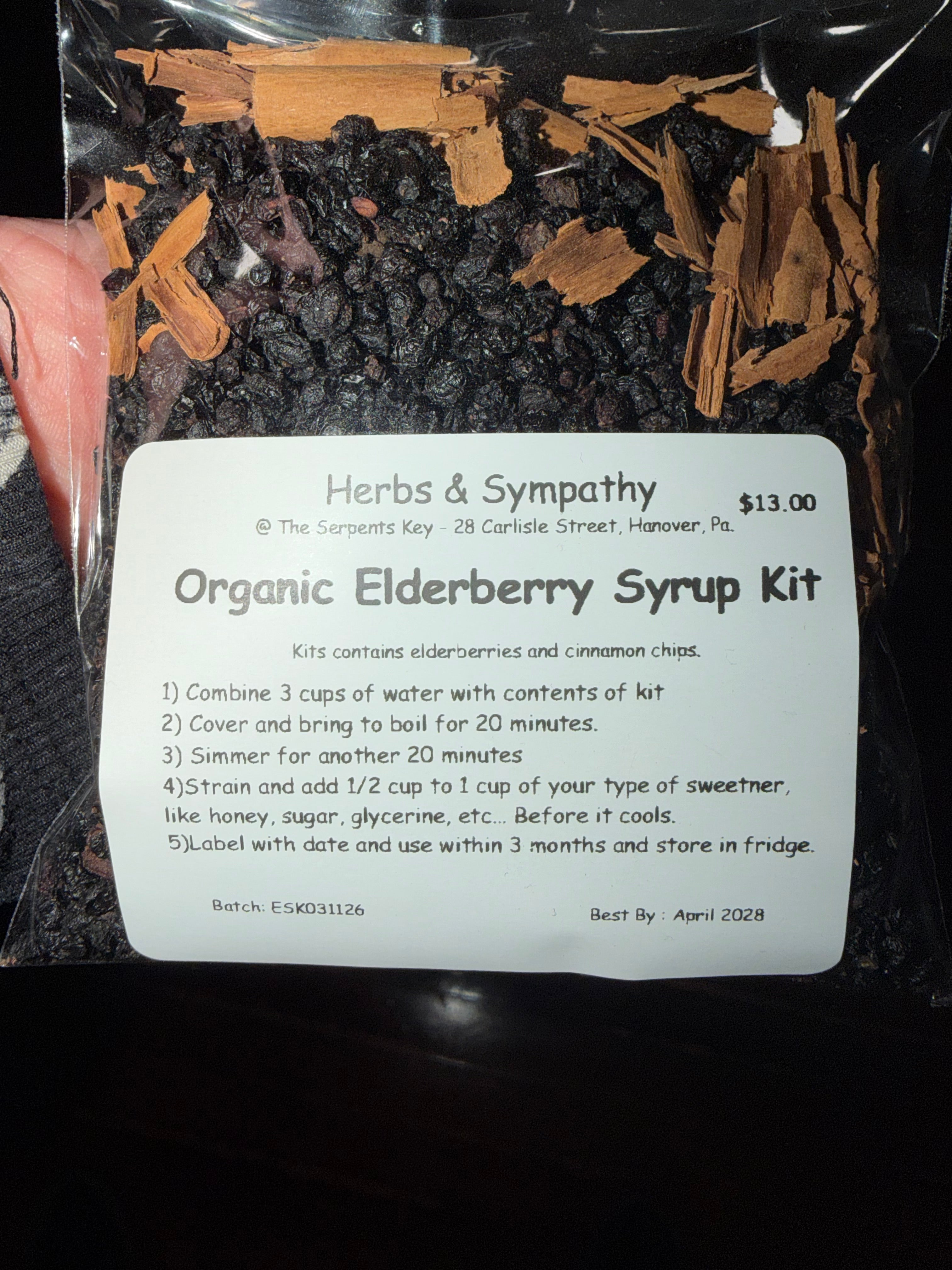 Elderberry Syrup kit image 0