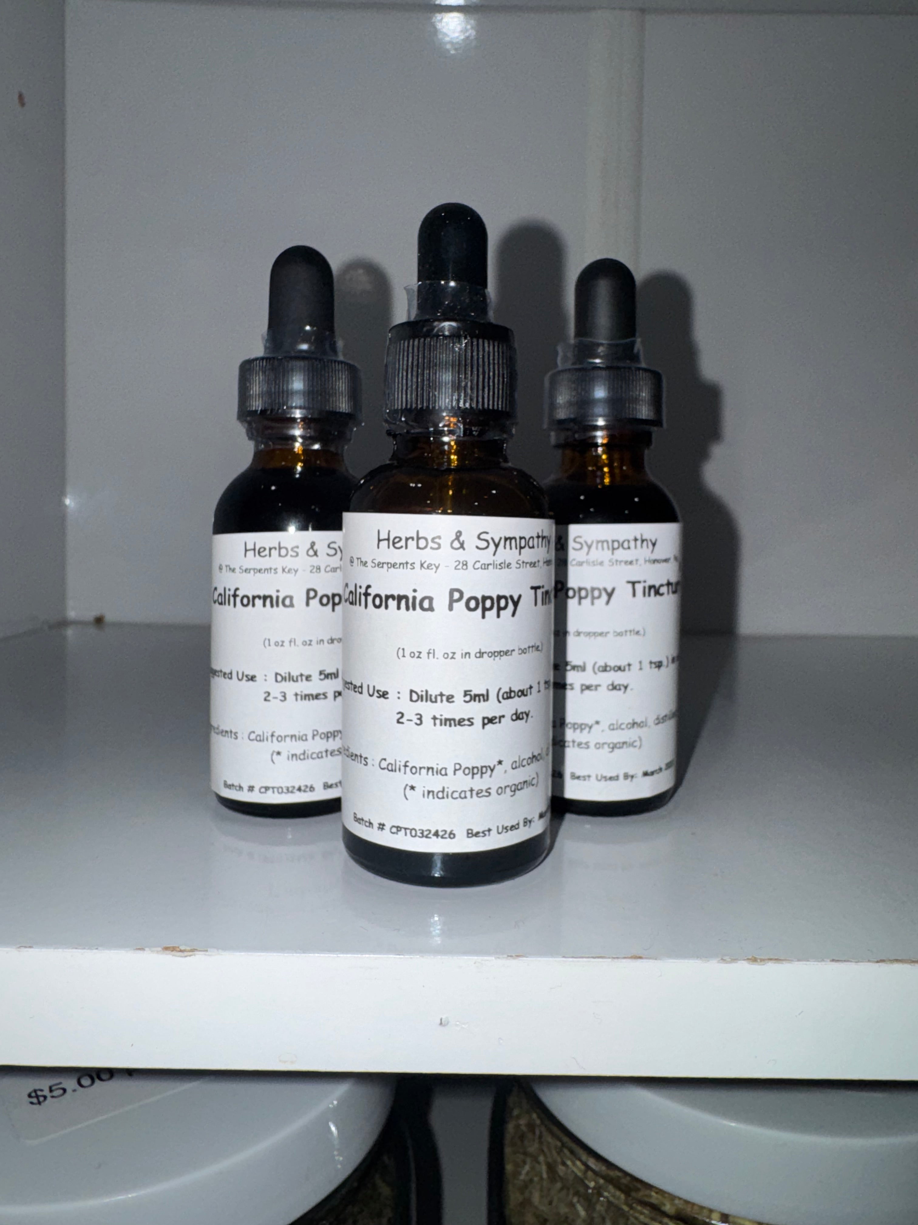 California Poppy Tincture image 0