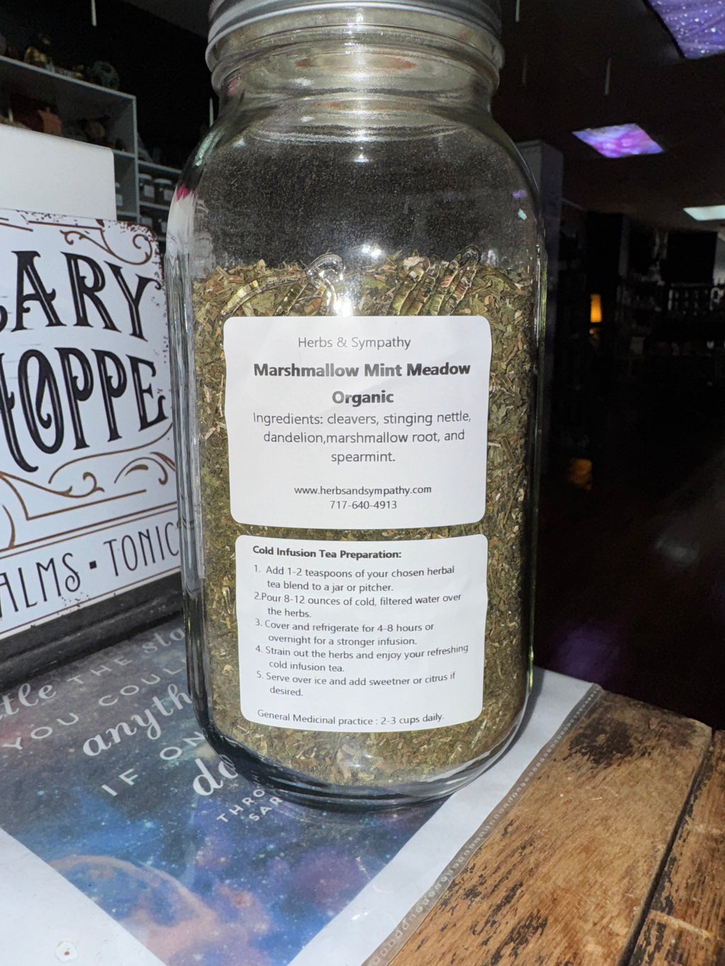 Marshmallow Mint Meadow Tea, organic image 0