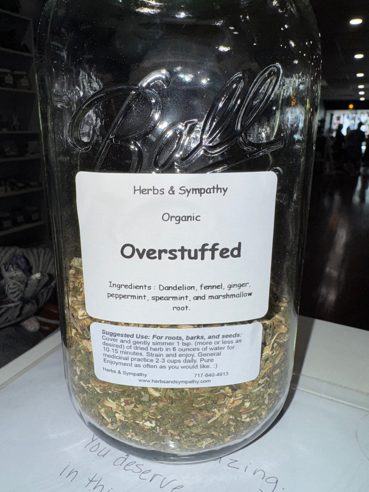 Overstuffed Tea, organic image 0