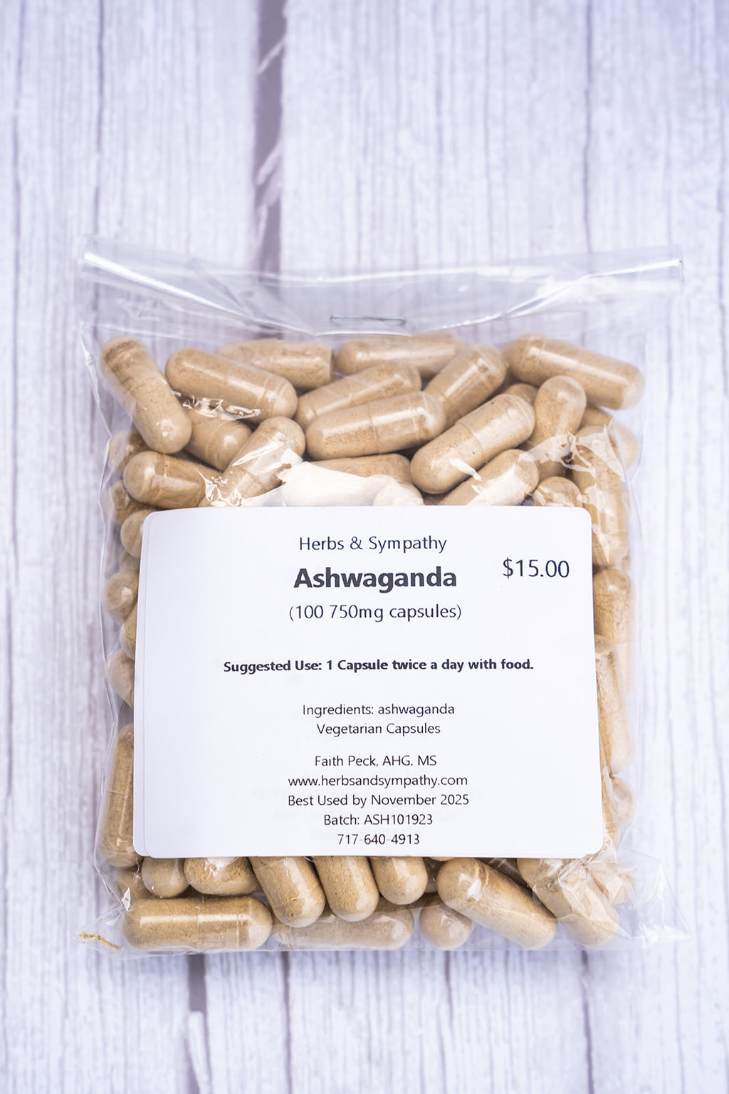 Ashwagandha Herbal Capsules image 0