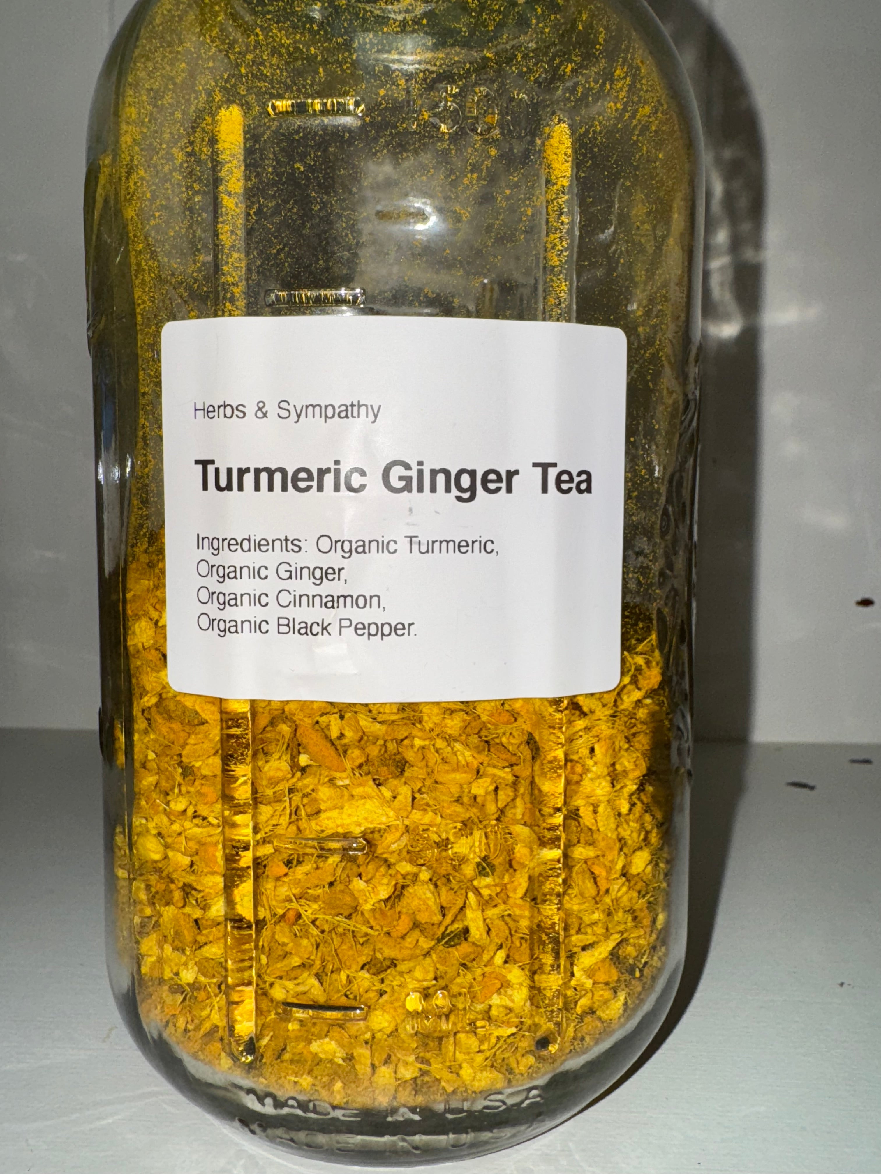 Turmeric Ginger Herb Tea, organic image 0